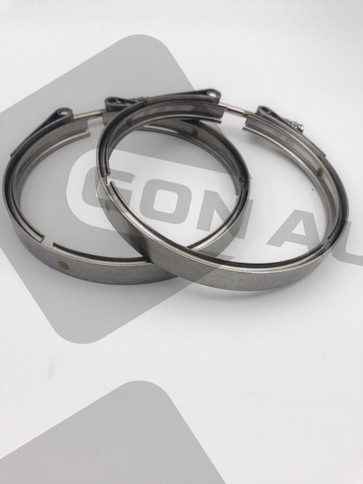 9994.188 HE400VG 2PCS 5.7'' Inch Stainless Steel V-Band Clamp Kit Turbo 5459710 5459711